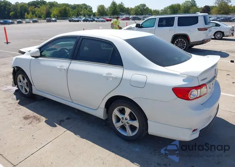 2012 Toyota Corolla S/Le z USA, uszkodzony, nr VIN 2T1BU4EE3CC876855